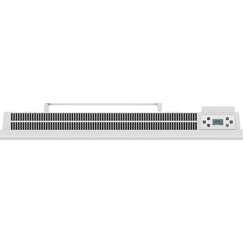 Radiateur Ceramia Connect Wifi 1000W à 2000W - façade acier - blanc - Voltman