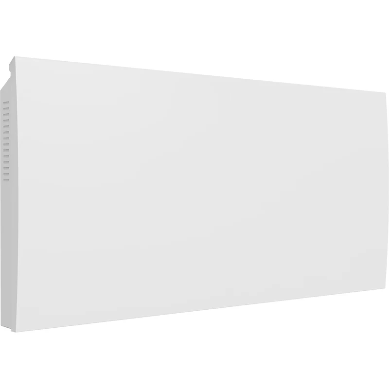 Radiateur Ceramia Connect Wifi 1000W à 2000W - façade acier - blanc - Voltman