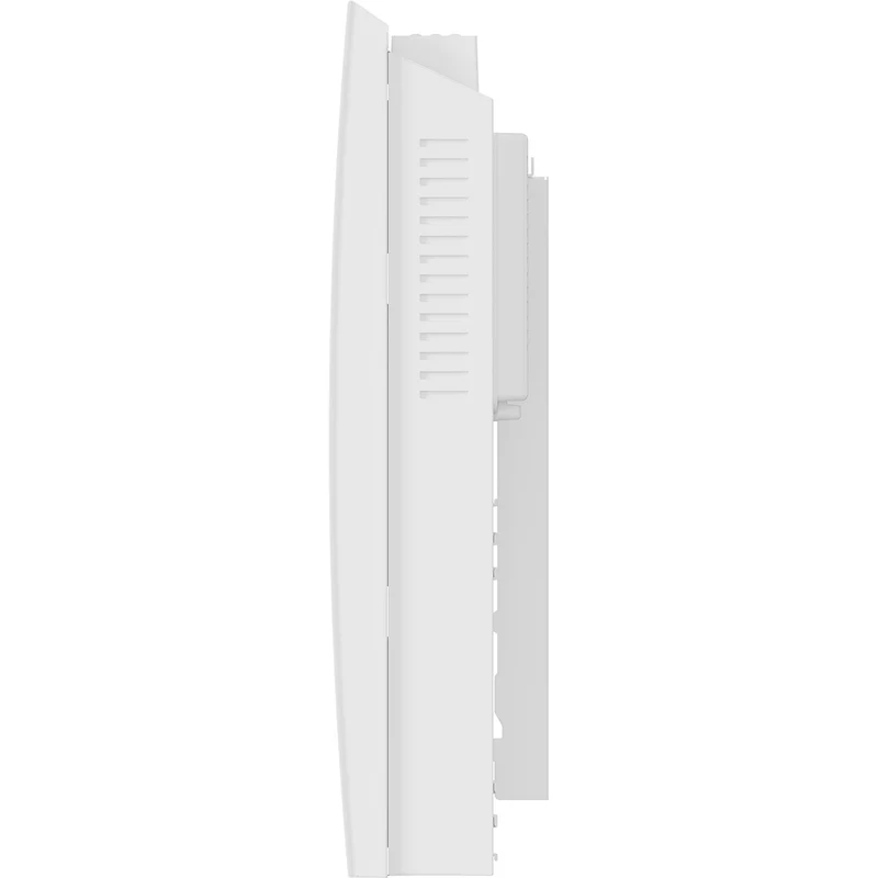 Radiateur Ceramia Connect Wifi 1000W à 2000W - façade acier - blanc - Voltman