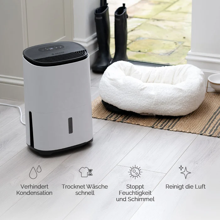 MeacoDry Arete® One 6L Kompakter Luftentfeuchter / Luftreiniger
