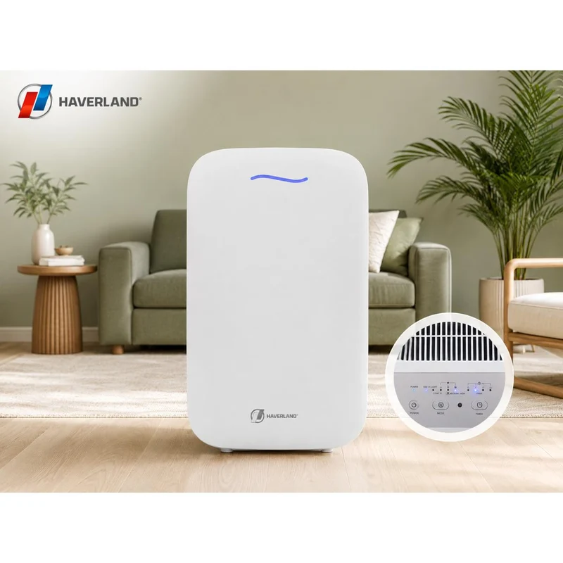 Purificateur d'air domestique 80 m² haute performance AIRPURE19 315 m³/h - Haverland