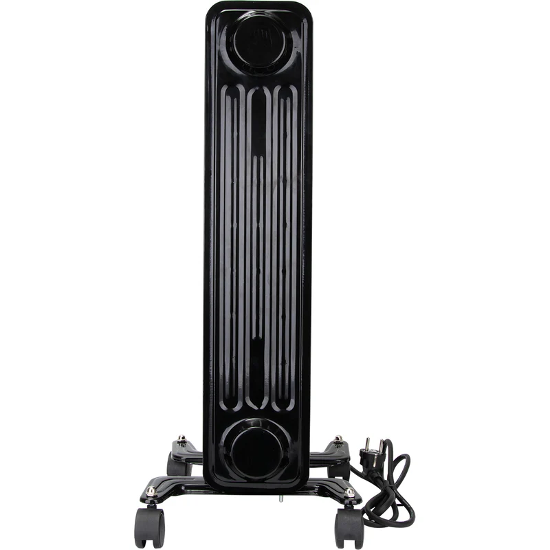 Radiateur bain d'huile CosyOil 1000 à 2000W - façade verre trempé - Voltman