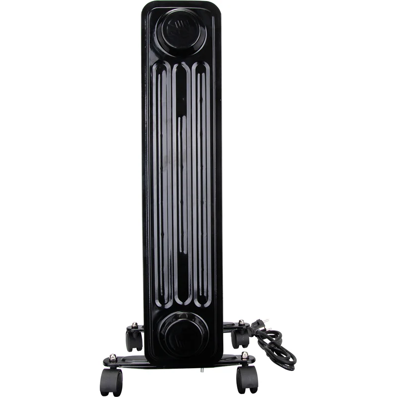 Radiateur bain d'huile CosyOil 1000 à 2000W - façade verre trempé - Voltman