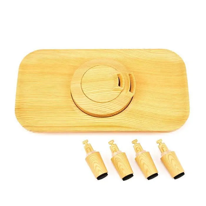 Meaco Deluxe 202 Holzdeckel und -füße Set