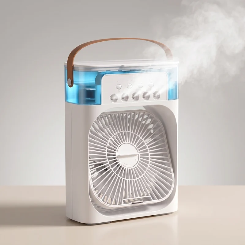 Ventilateur Climatiseur 3 en 1 Humidificateur - Canicule été