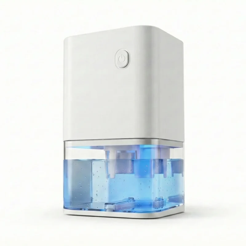Déshumidificateur d’Air Silencieux – Absorbeur d’Humidité Compact