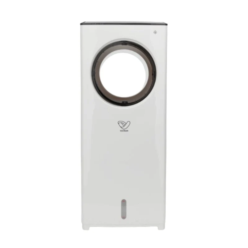 Rafraîchisseur d'air 4en1 humidificateur et purificateur - 80W - Blanc - réservoir 2L - Voltman