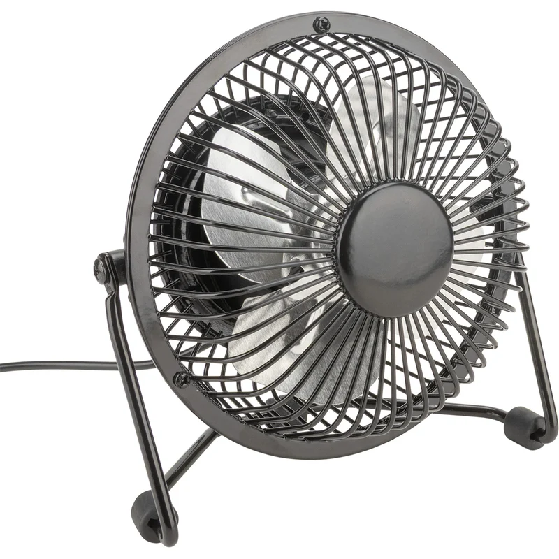 Mini ventilateur de bureau USB Ø13cm - Voltman