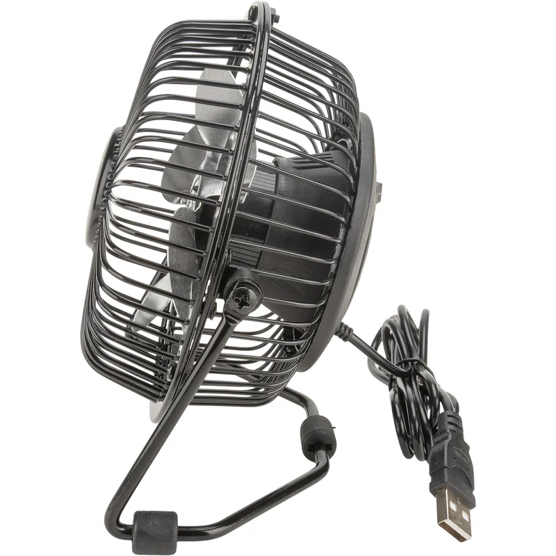 Mini ventilateur de bureau USB Ø13cm - Voltman