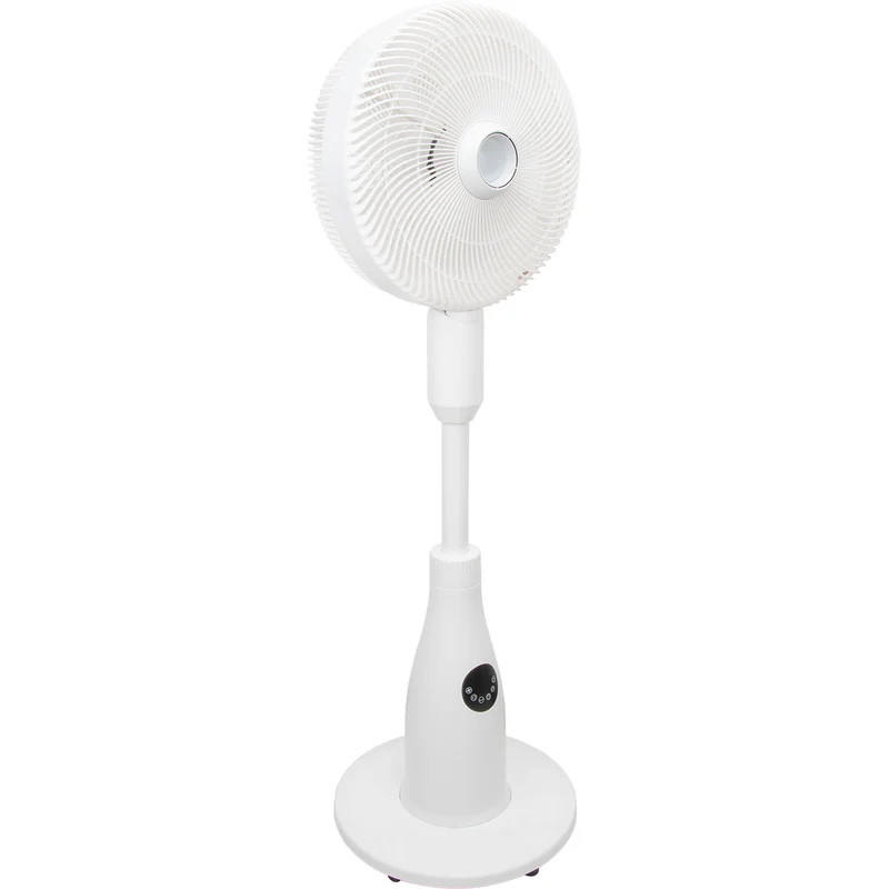 Brumisateur d'air design à roulettes Brizz+ Ø 42 cm - blanc - Voltman