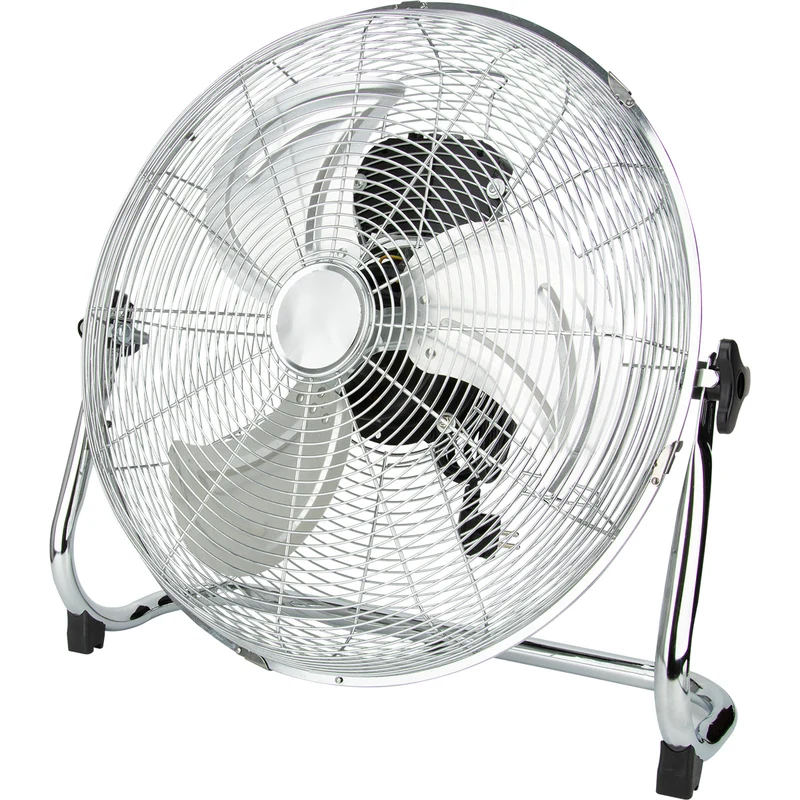 Ventilateur brasseur d'air Ø45cm - 1750m³/h - chrome - Voltman
