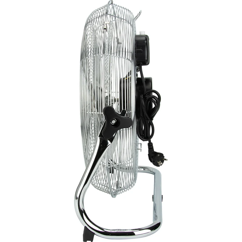 Ventilateur brasseur d'air Ø45cm - 1750m³/h - chrome - Voltman