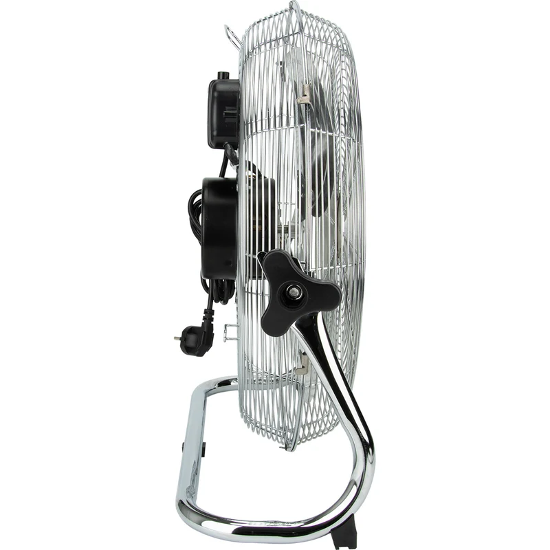 Ventilateur brasseur d'air Ø45cm - 1750m³/h - chrome - Voltman