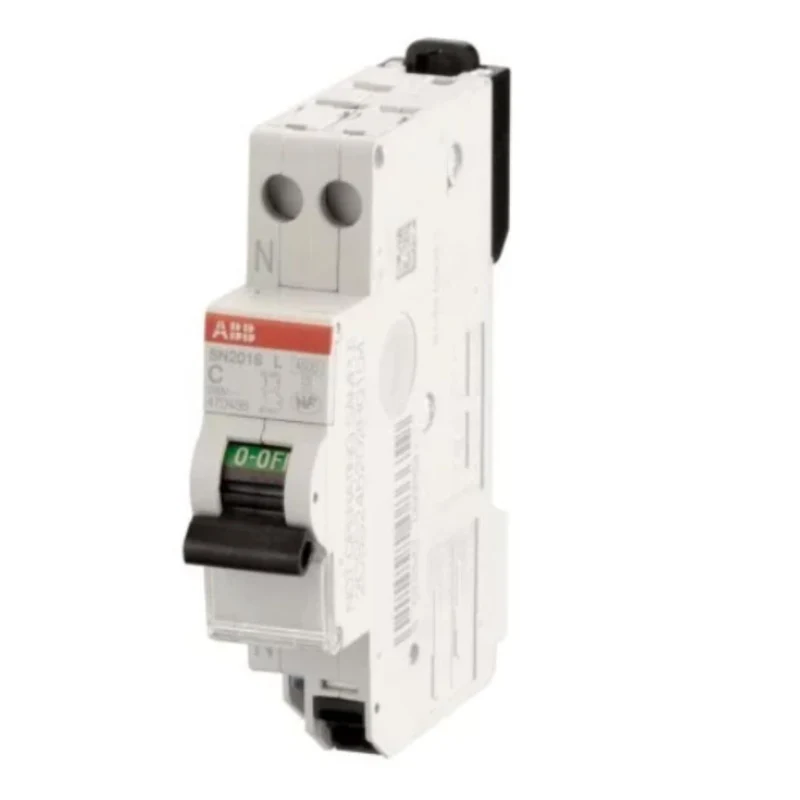 Disjoncteur modulaire SN201SL 1P+N courbe C 4500A/6kA - ABB