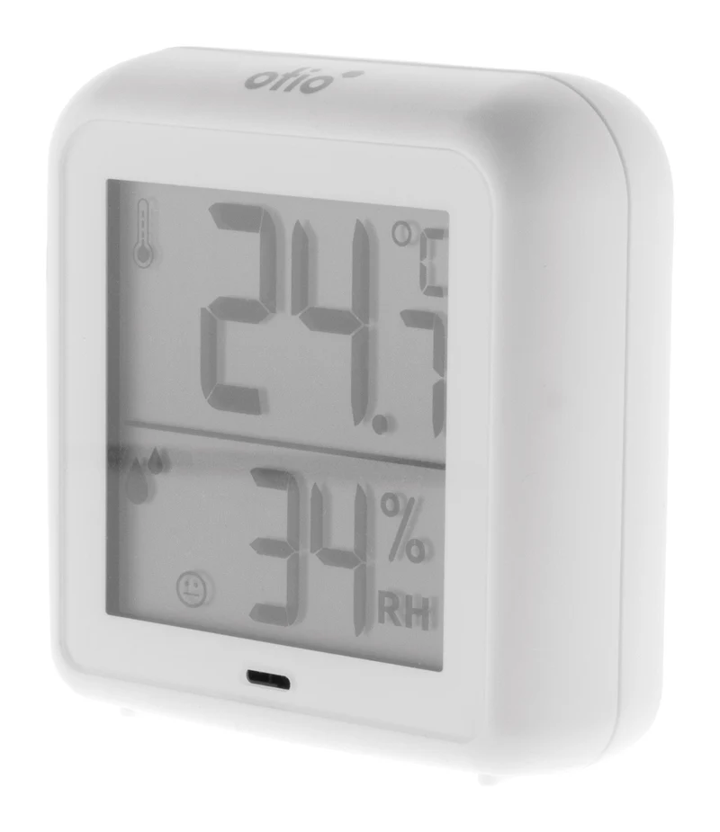 Thermomètre hygromètre intérieur + capteur - Otio