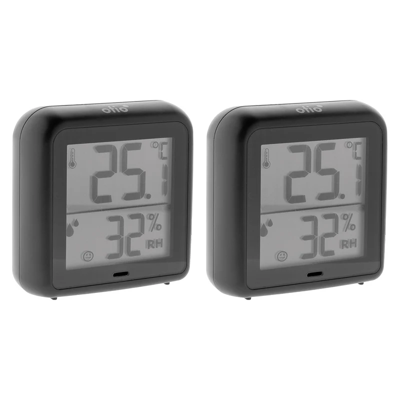 Thermomètre hygromètre intérieur + capteur - Otio