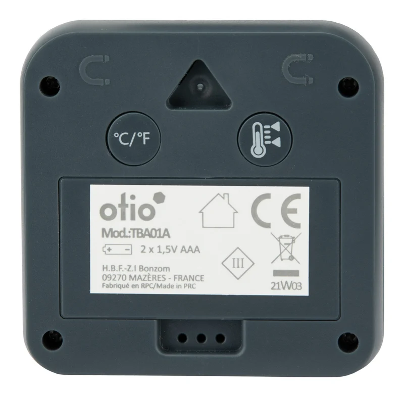 Thermomètre hygromètre intérieur + capteur - Otio