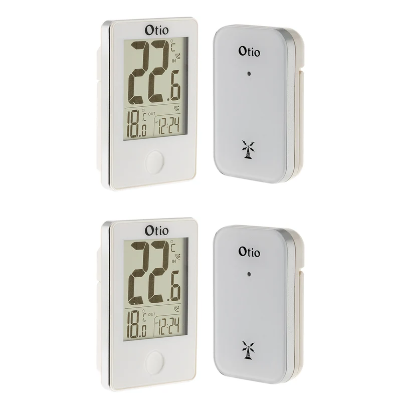Thermomètre intérieur et extérieur sans fil - Otio