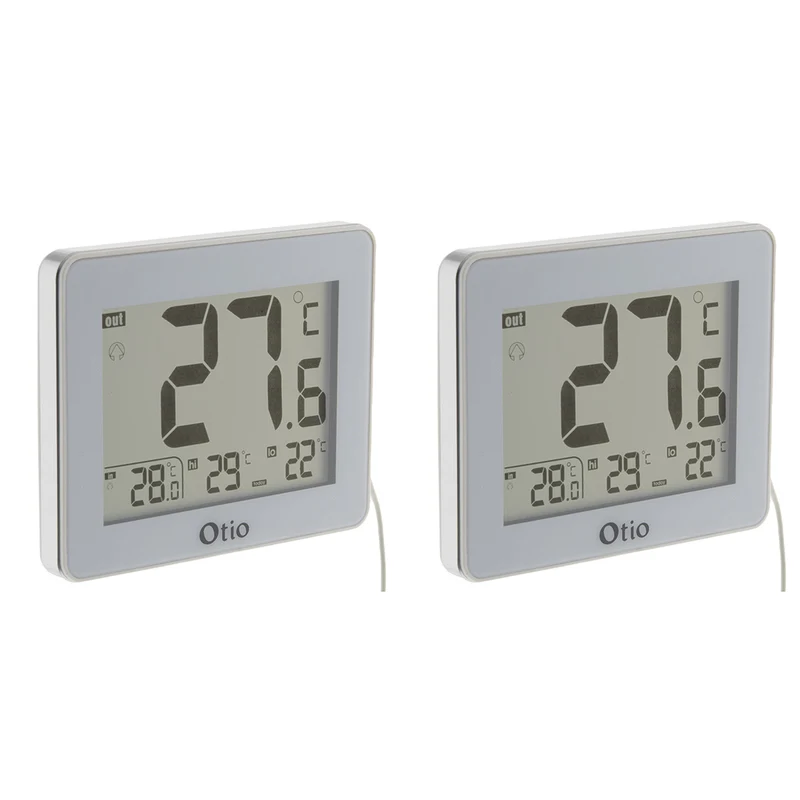 Thermomètre intérieur extérieur filaire - Otio