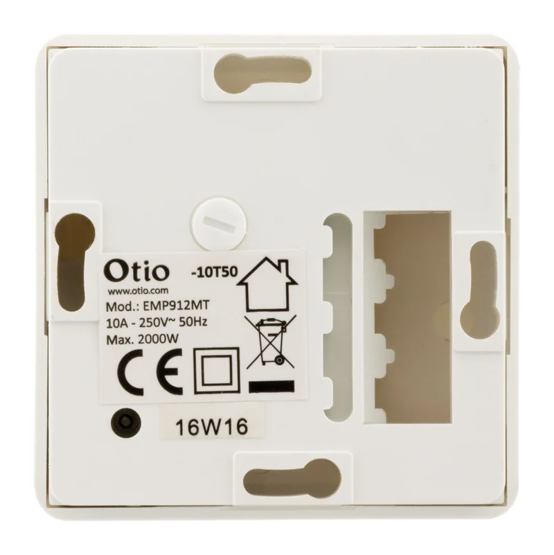 Thermostat mécanique blanc - Otio