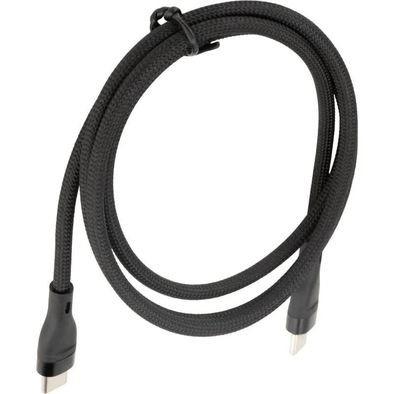 Câble USB-C vers USB-C 60W longueur 1m - noir - Zenitech