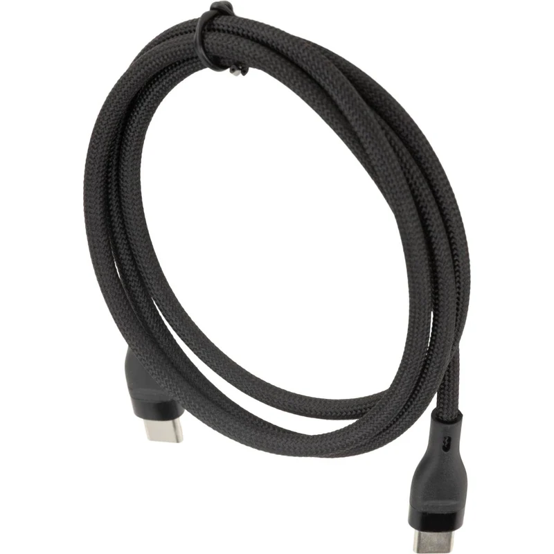 Câble USB-C vers USB-C 60W longueur 1m - noir - Zenitech