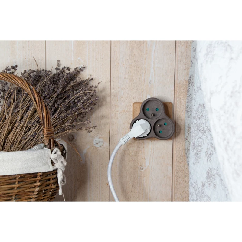 Triplite recyclée éco-conçue Natura 3x16A - Zenitech