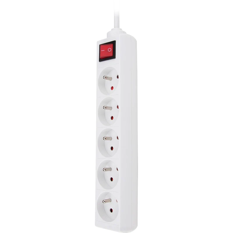 Bloc multiprise 16A (2P+T) câble 4m - Zenitech