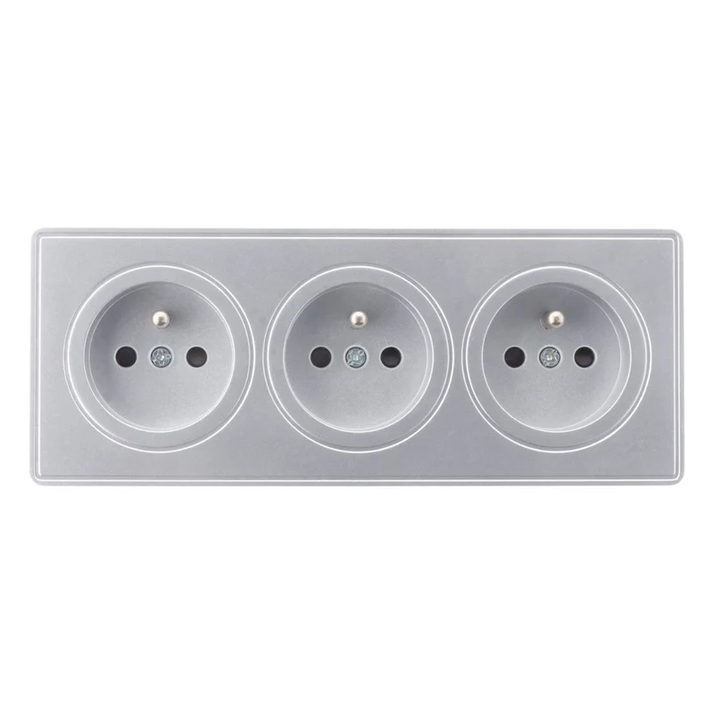 Prise triple saillie 2P+T Vulco Zenitech