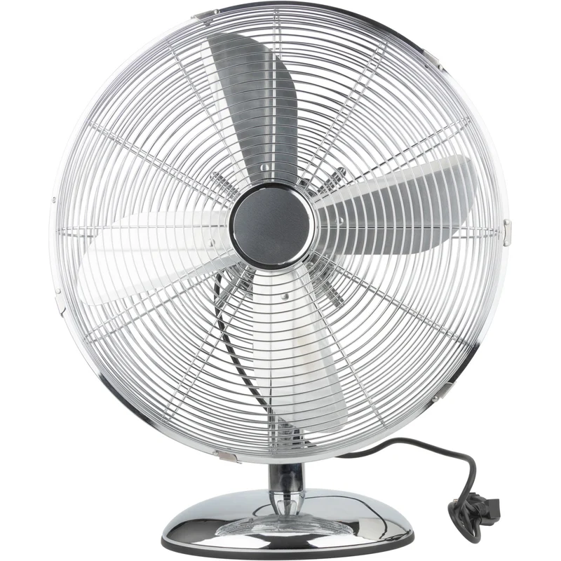Ventilateur de table Boreas - argent - Voltman