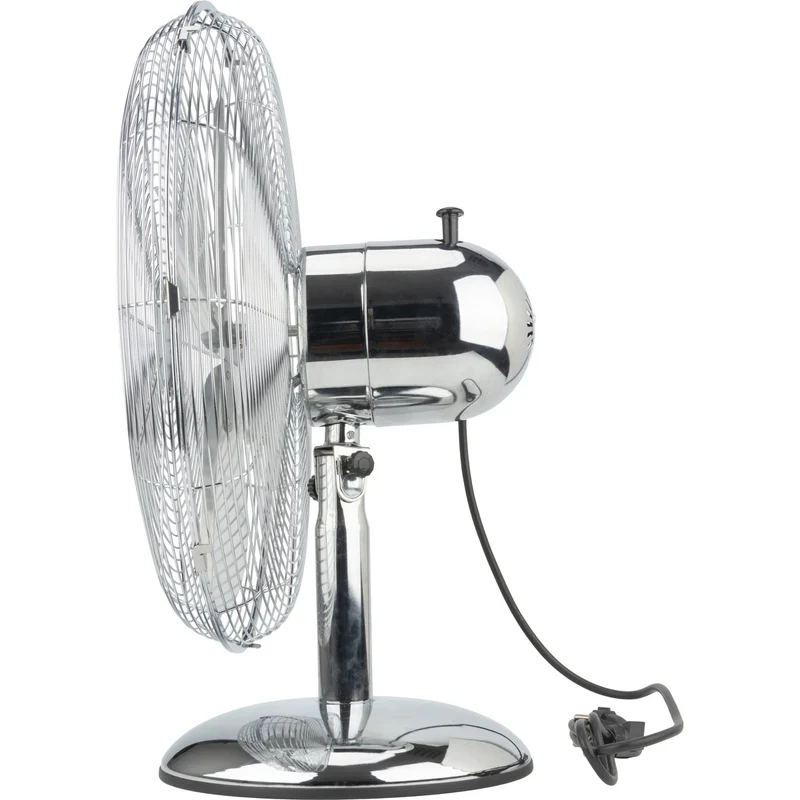 Ventilateur de table Boreas - argent - Voltman
