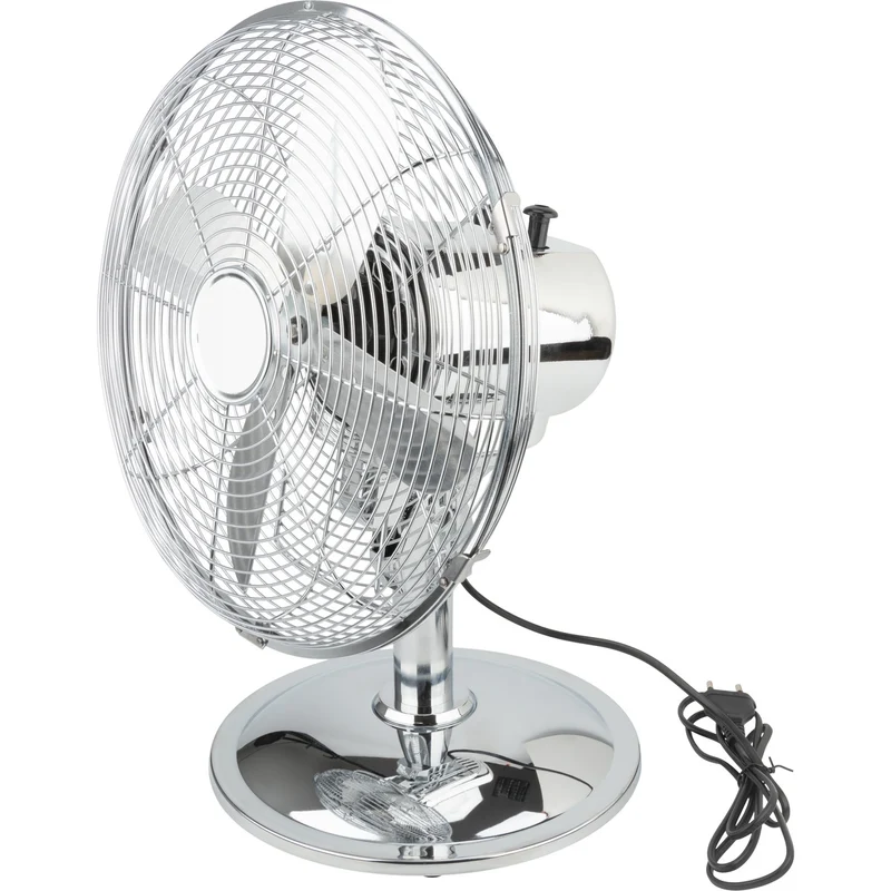 Ventilateur de table Boreas - argent - Voltman