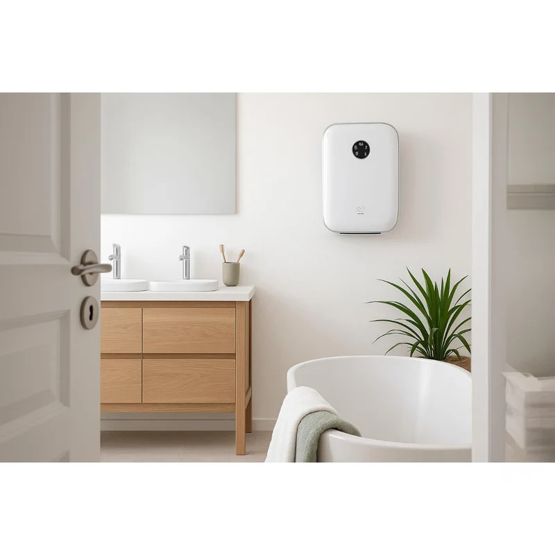 Radiateur mural soufflant Aquatherm 2000W - Voltman