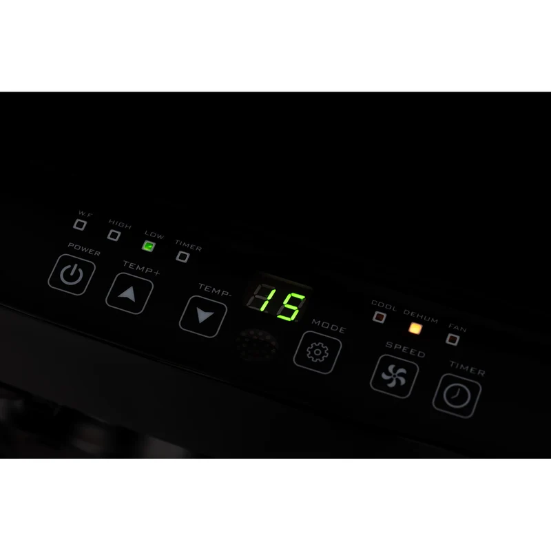 Climatiseur mobile silencieux 65db - noir - Predator