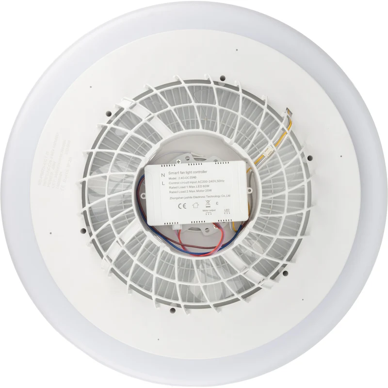 Ventilateur de plafond LED 40W Cosmo Ø55cm - Voltman
