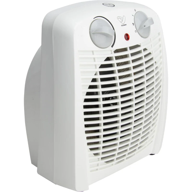 Radiateur soufflant portable 2000W - Blanc - Voltman