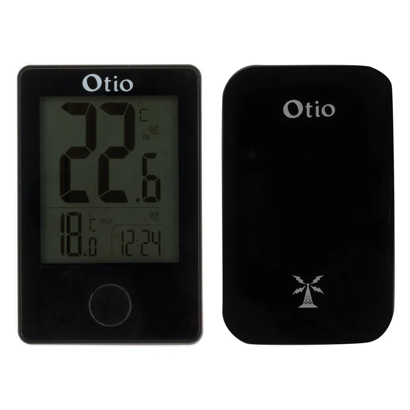 Thermomètre intérieur/extérieur avec capteur sans fil - Otio