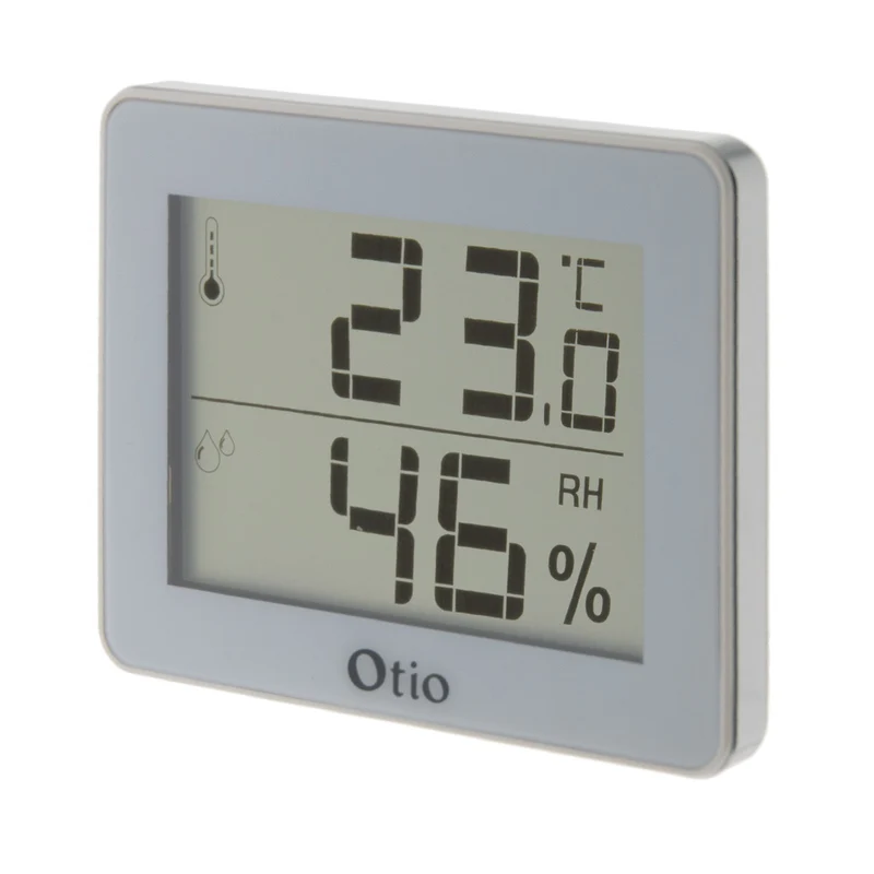 Thermomètre hygromètre digital - Blanc - Otio