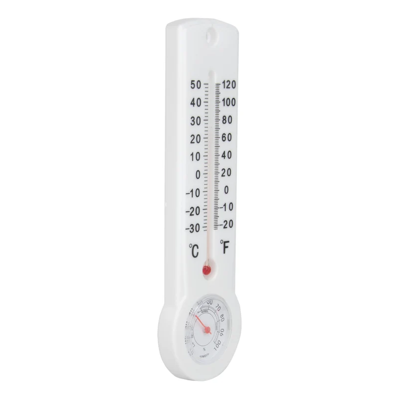Thermomètre hygromètre analogique - Blanc - Otio