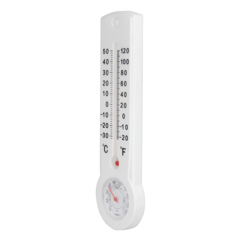 Thermomètre hygromètre analogique - Blanc - Otio