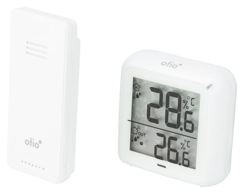 Thermomètre hygromètre capteur sans fil - Otio