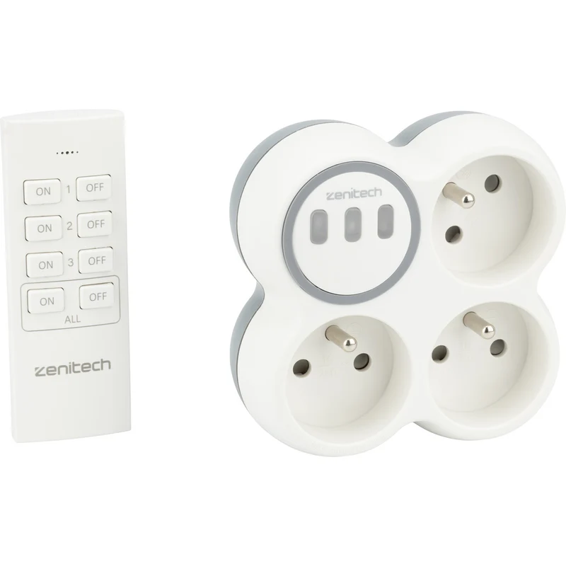 Multiprise + télécommande Bolea - Zenitech