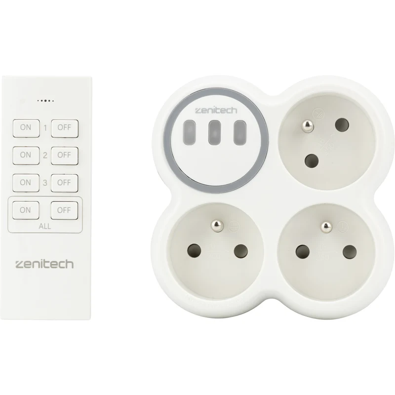 Multiprise + télécommande Bolea - Zenitech