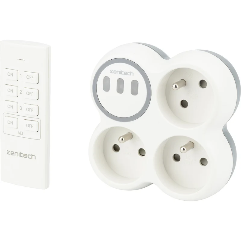 Multiprise + télécommande Bolea - Zenitech
