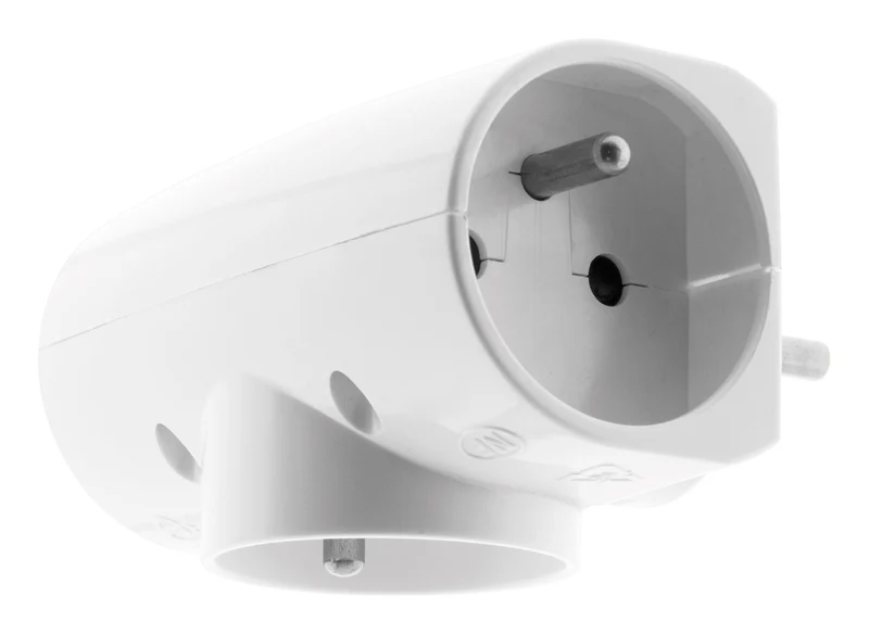 Multiprise triplite latérale 16A - Blanc - Zenitech