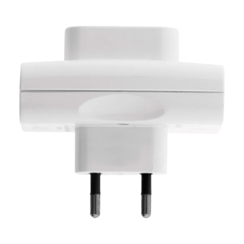 Multiprise triplite 2P 6A latérales - Blanc - Zenitech