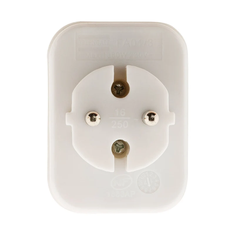 Multiprise de façade 6A - blanc - Zenitech