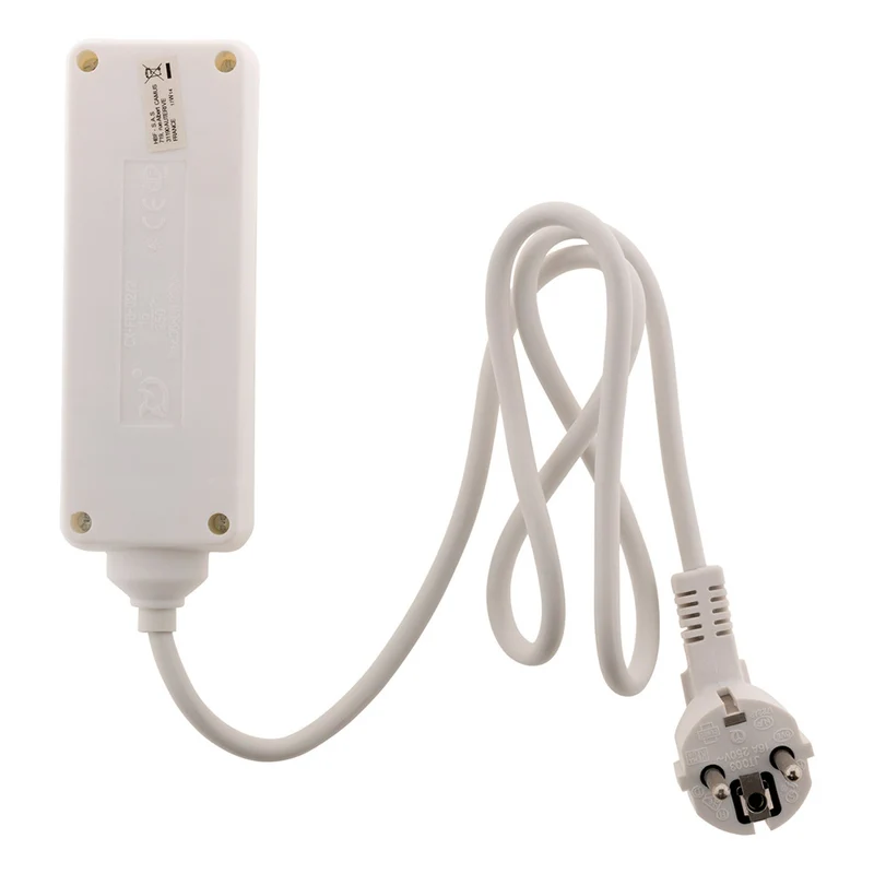 Bloc multiprise 2x6A + 2x16A - Blanc - Zenitech