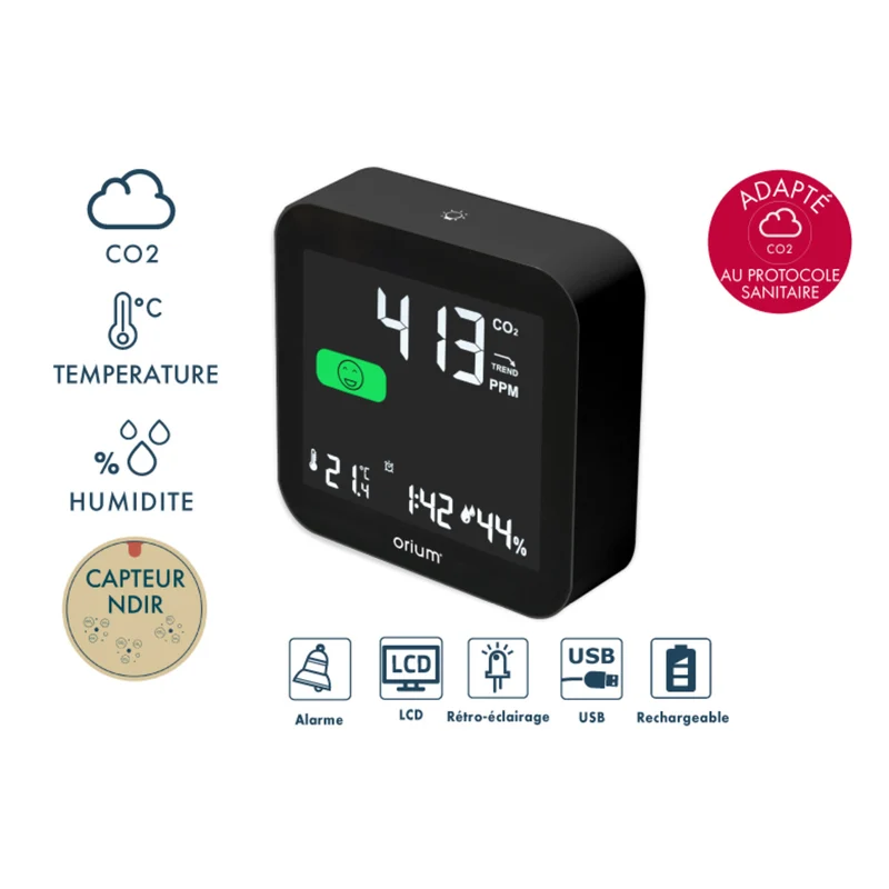 Capteur de CO2 Quaelis 14 - Orium