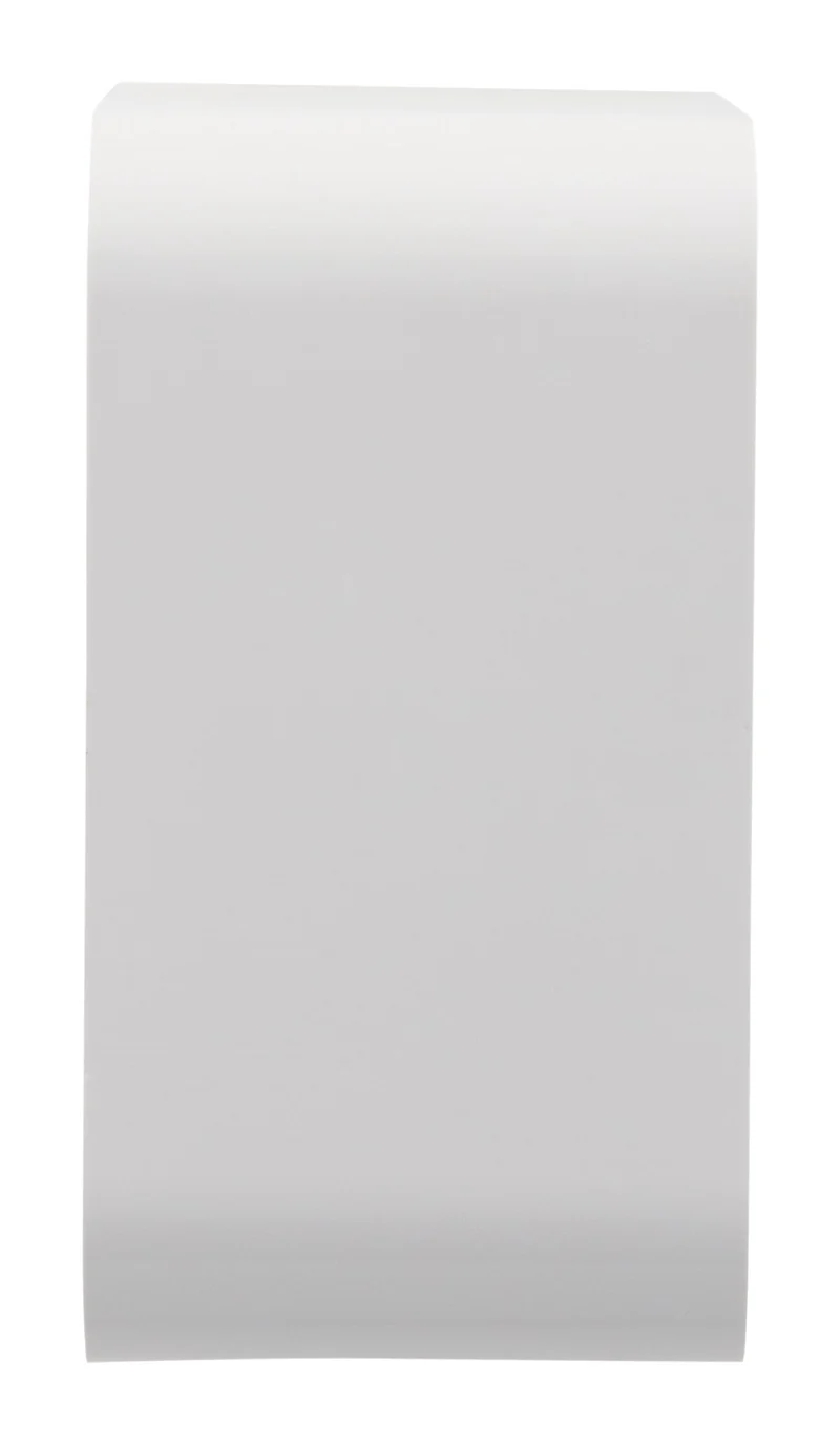Joint d'intersection raccord goulotte clim - 80x60mm - Blanc Ral 9001 - Zenitech